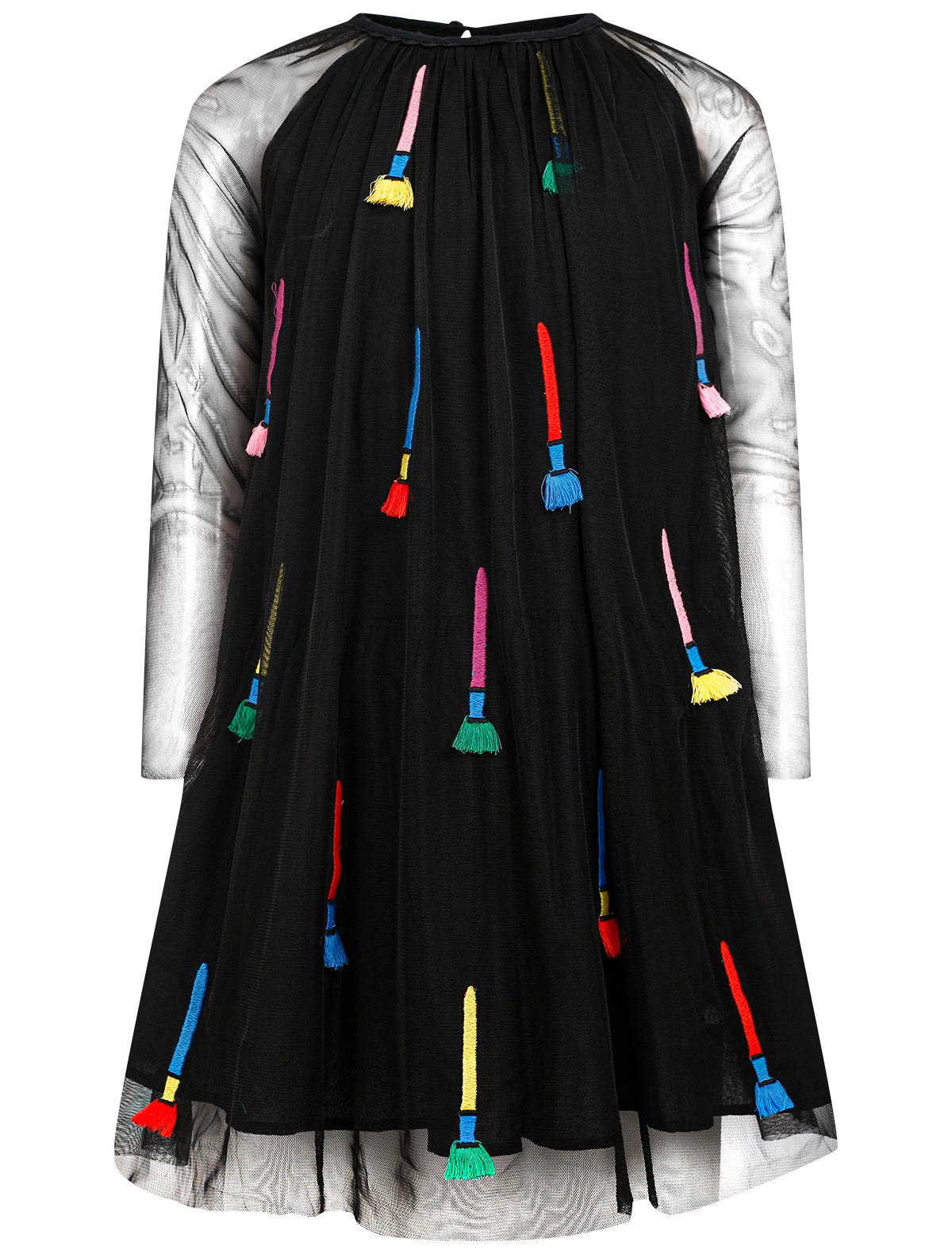 Платье Stella McCartney 2341974, цвет черный, размер 9 1054509189048 - фото 1
