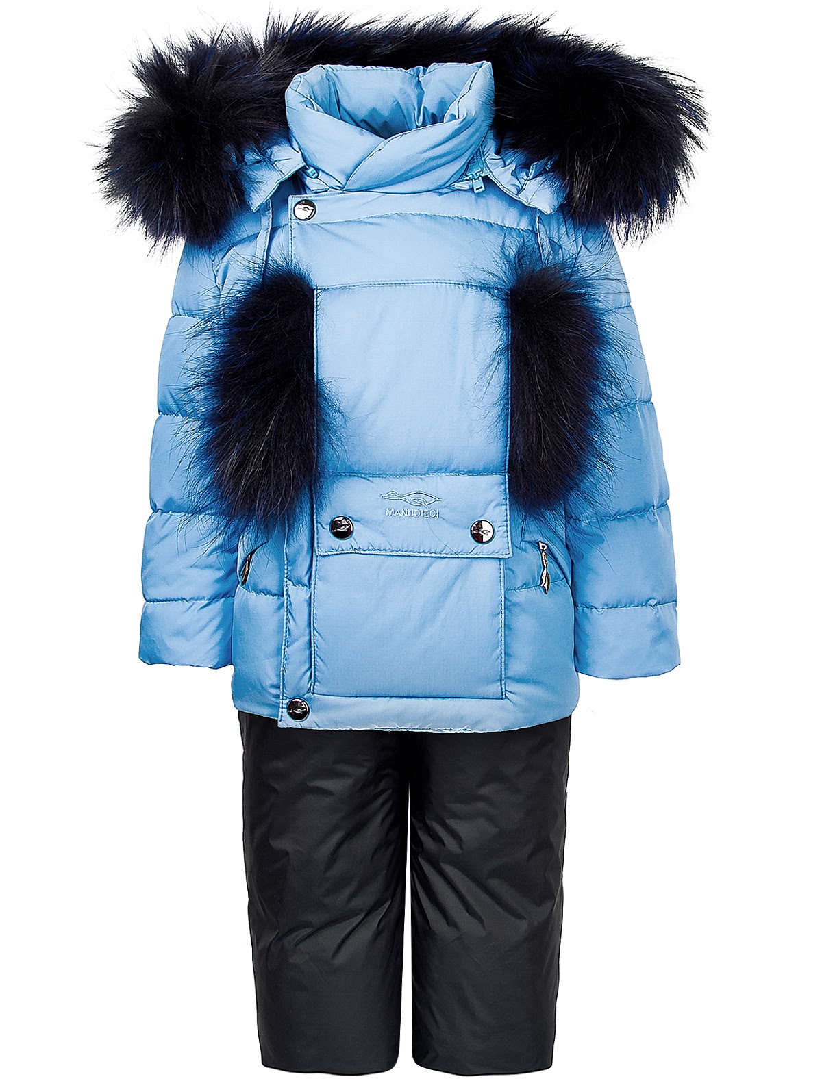 Комплект утепленный с меховой отделкой