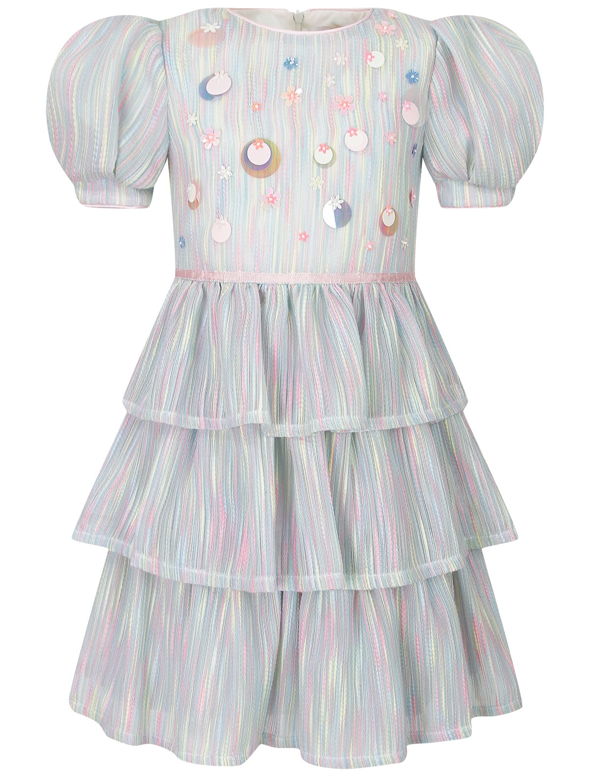 Платье с крупными пайетками