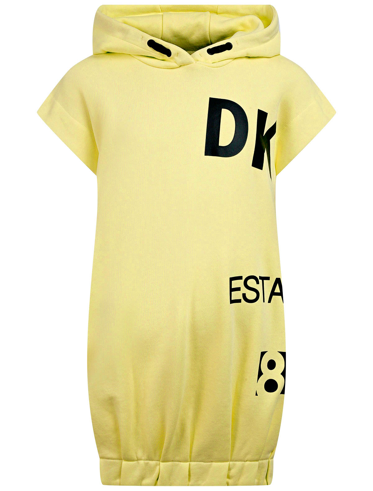 Платье DKNY желтого цвета