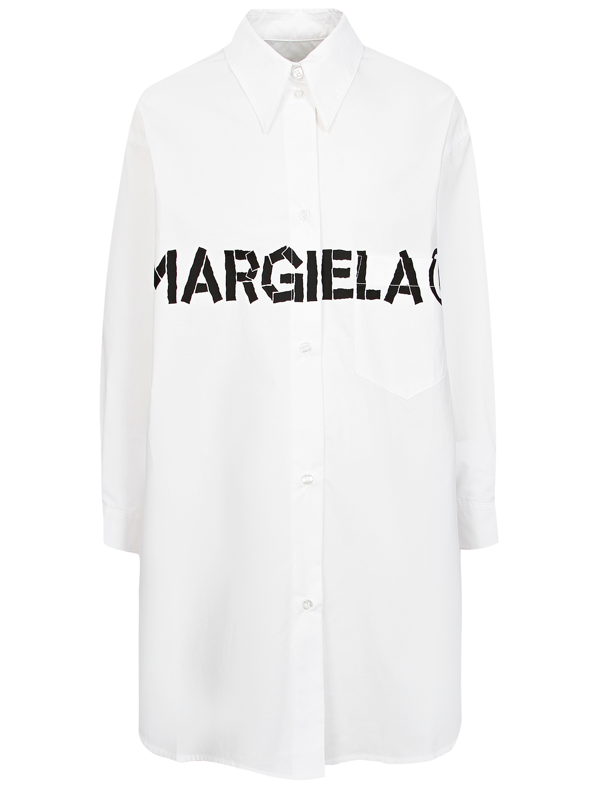 Платье MM6 Maison Margiela 2577277, цвет белый, размер 11 1054509381220 - фото 1