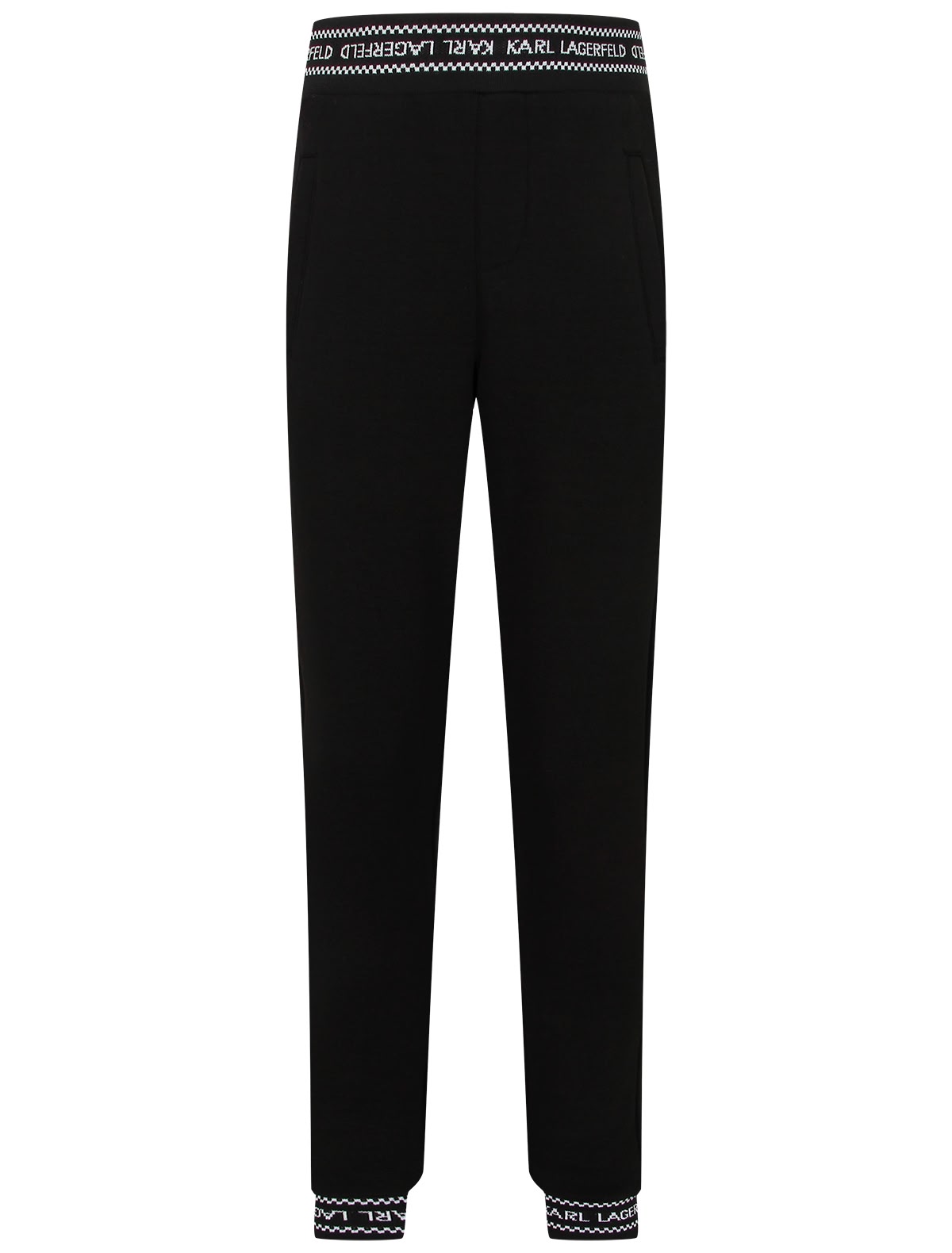 Чёрные спортивные брюки