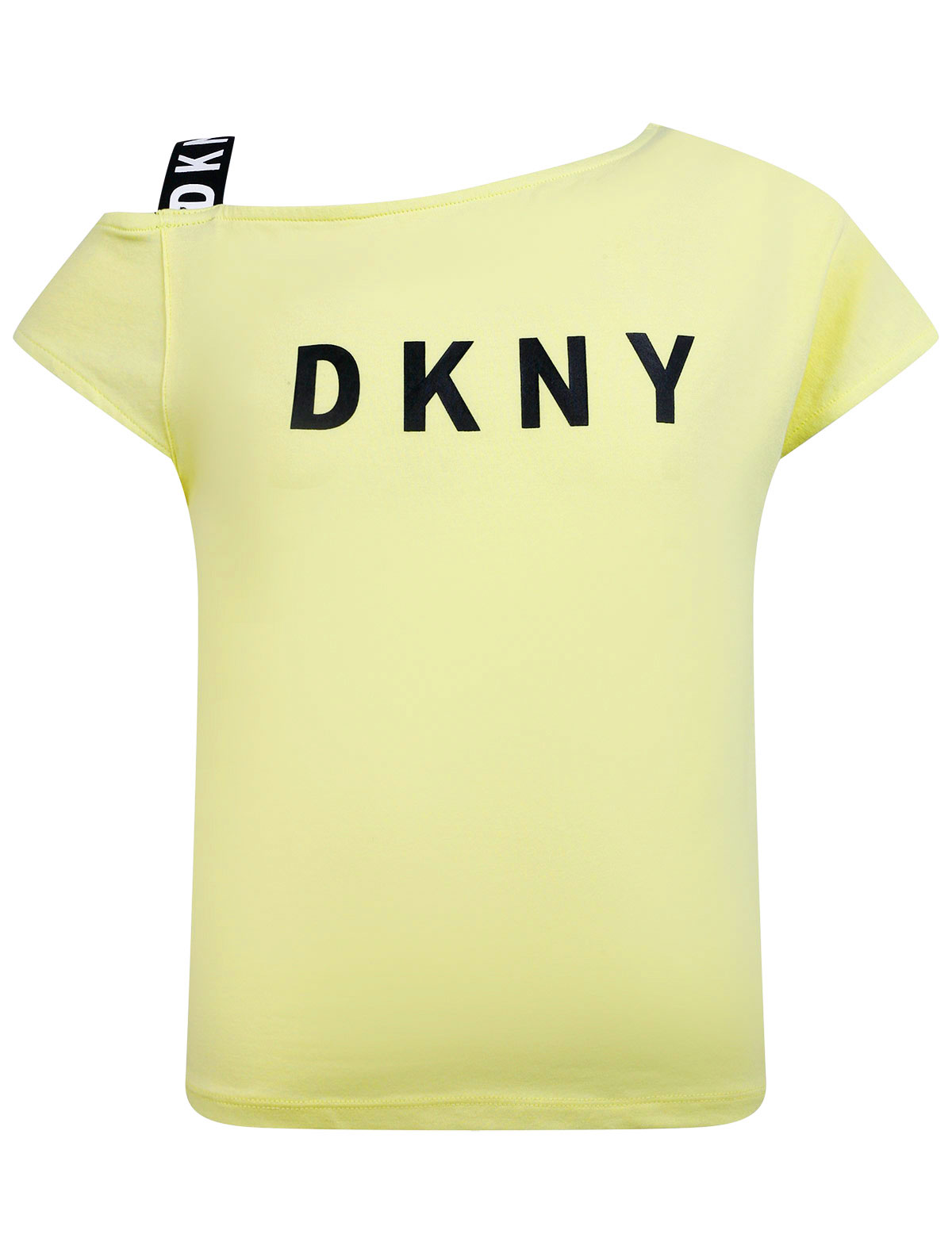 Футболка DKNY желтого цвета