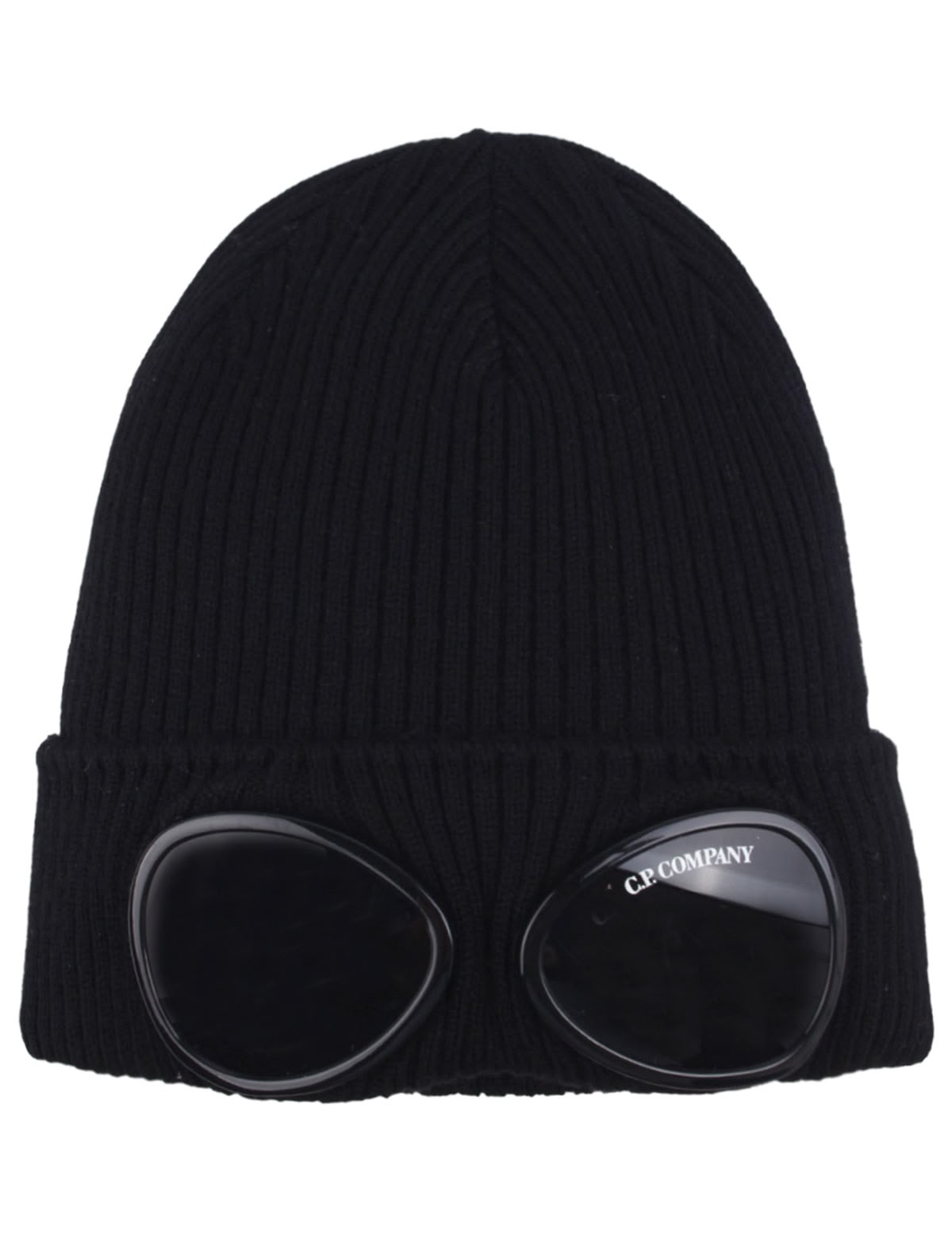 Чёрная шапка из шерсти