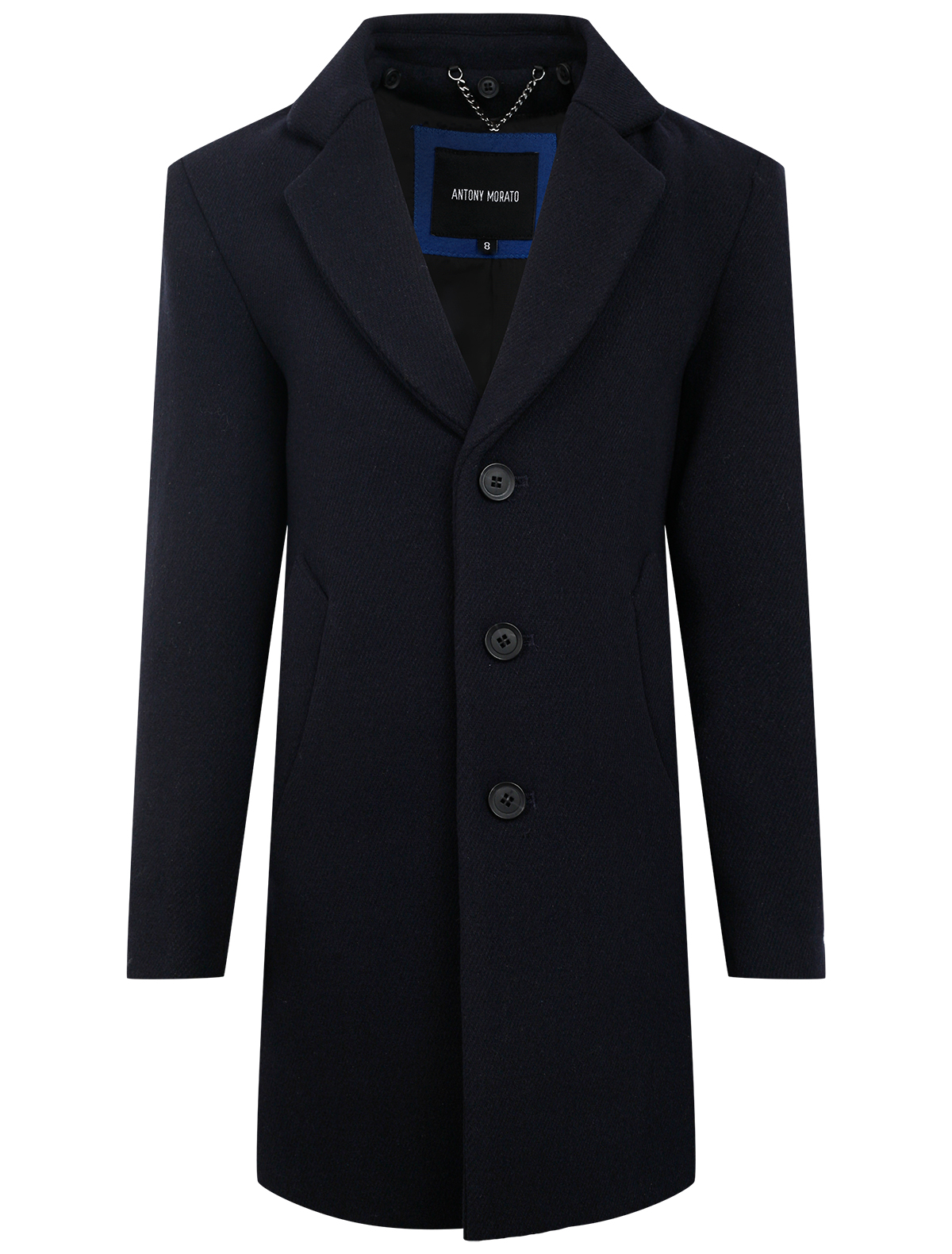 Пальто Antony Morato 2463269, цвет синий, размер 9 1124519180905 - фото 3