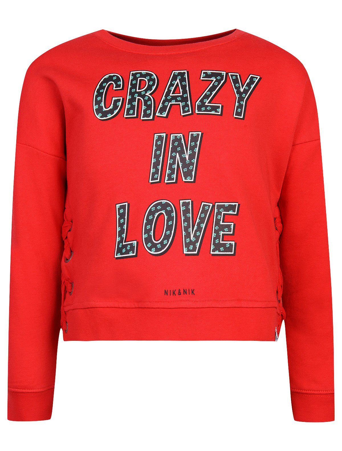 Красный свитшот "Crazy in love"