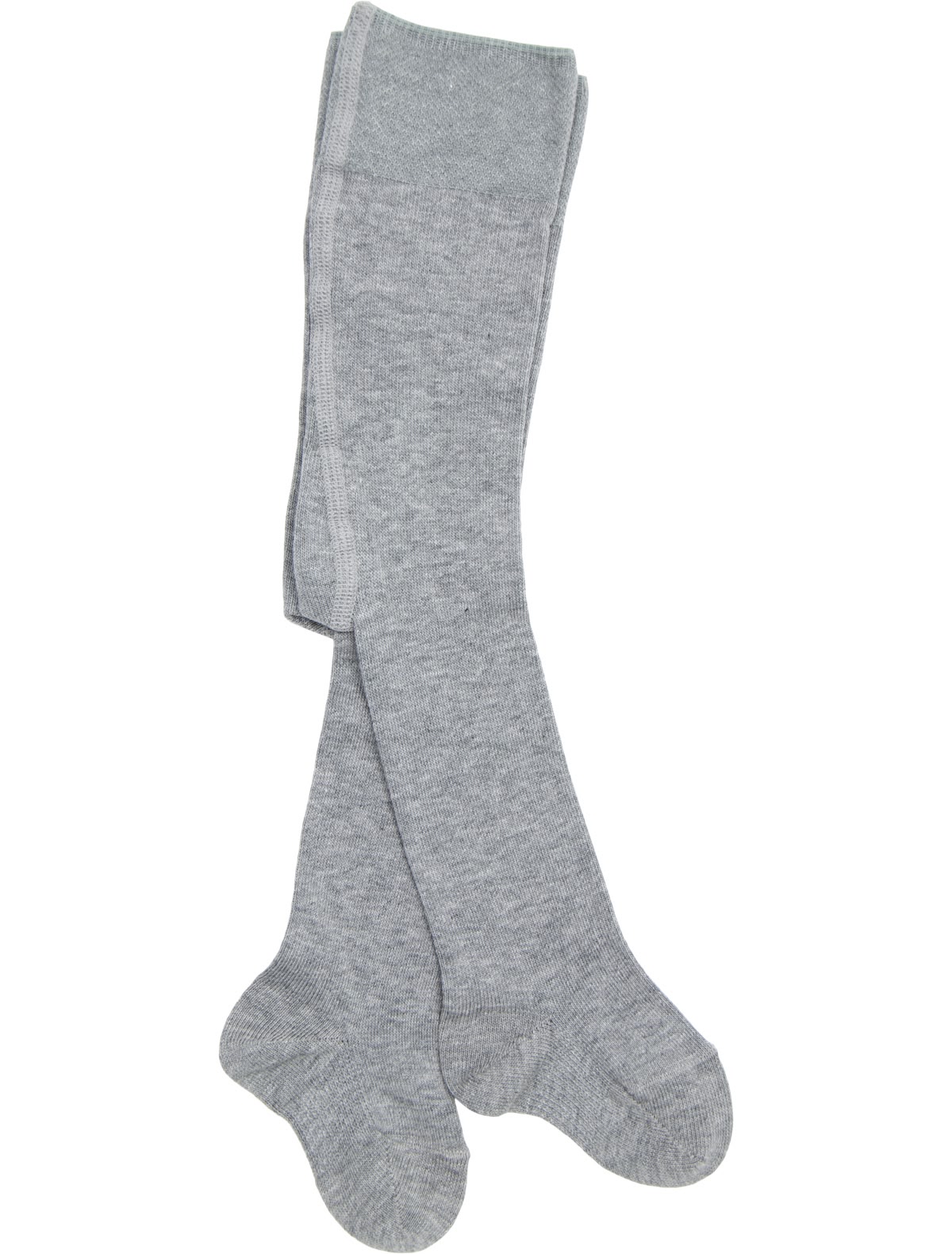 Серые хлопковые колготки