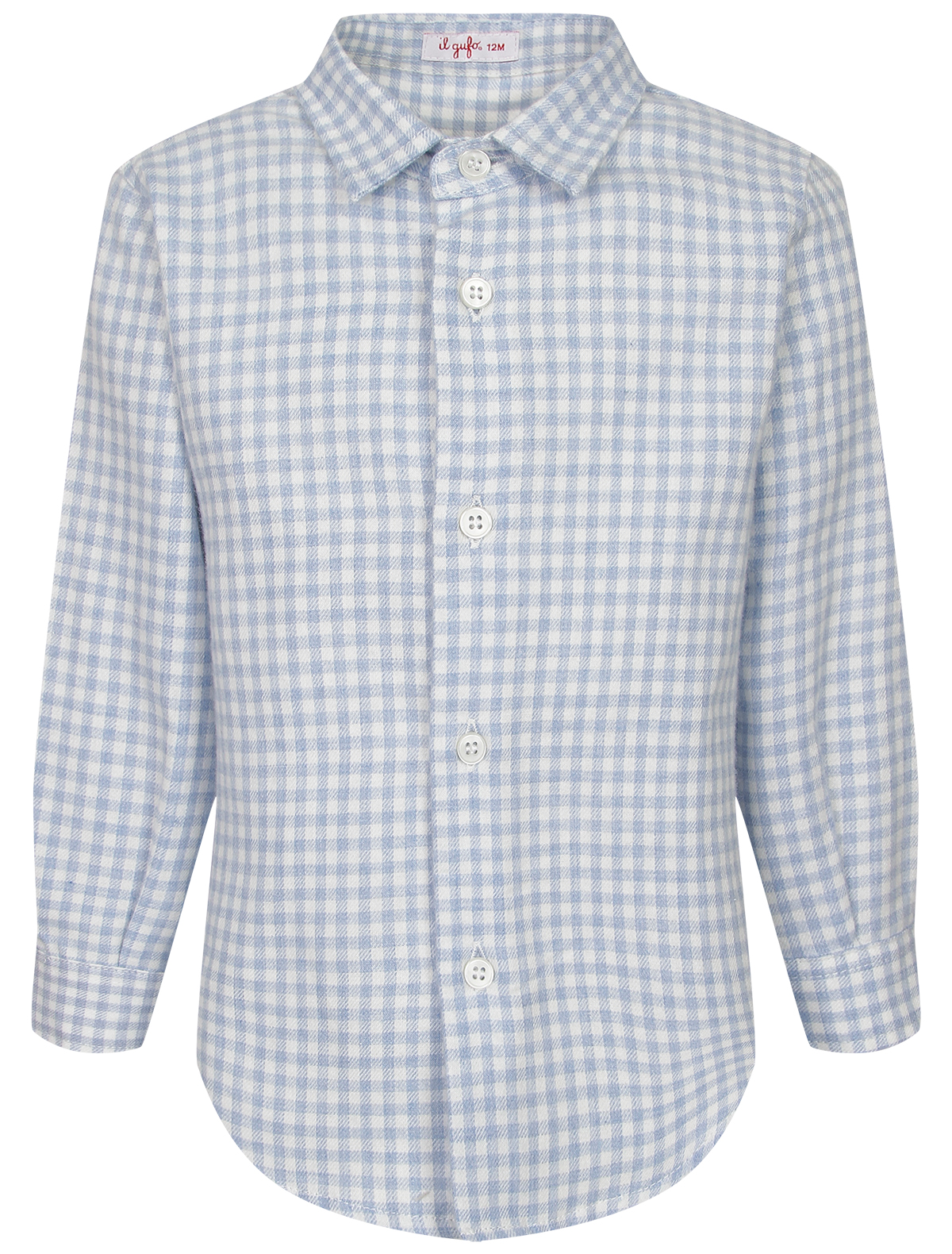 Рубашка Il Gufo 2608086, цвет голубой, размер 18
