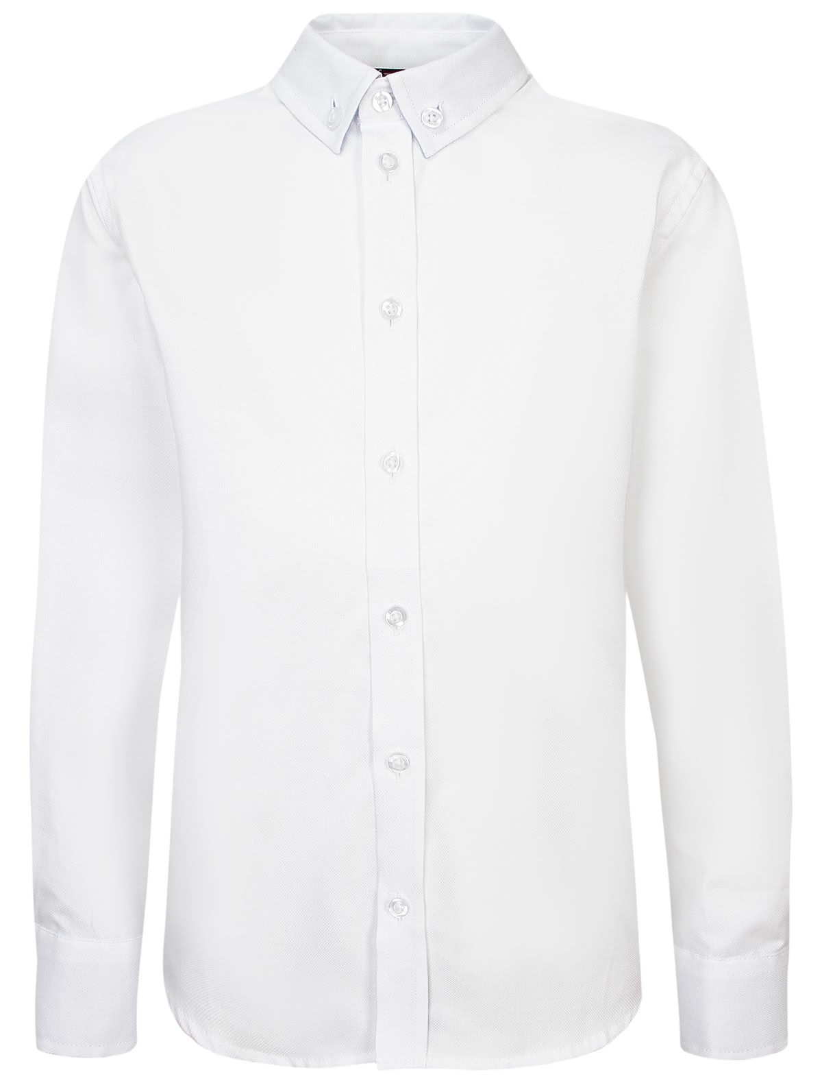 Хлопковая рубашка белого цвета