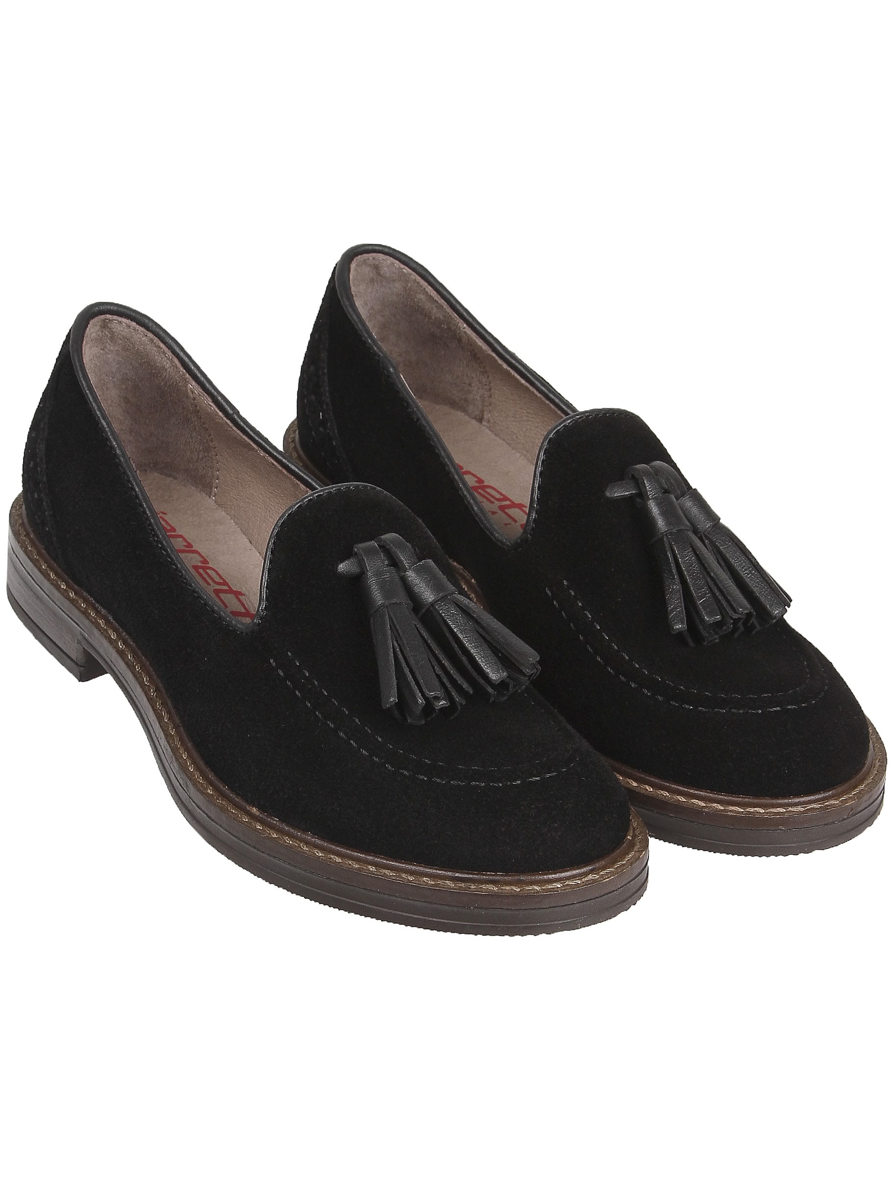 Туфли-лоферы с кисточками