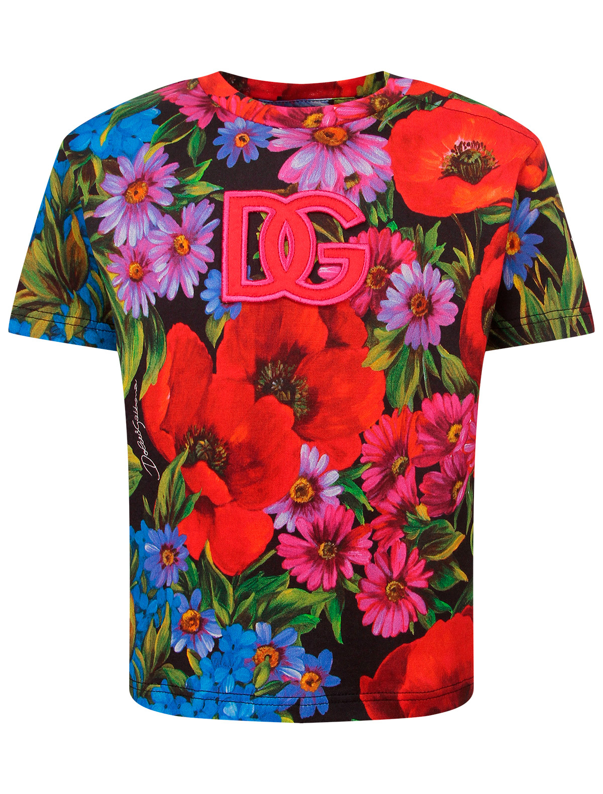 Футболка Dolce & Gabbana футболка со сплошным разноцветным лого dolce