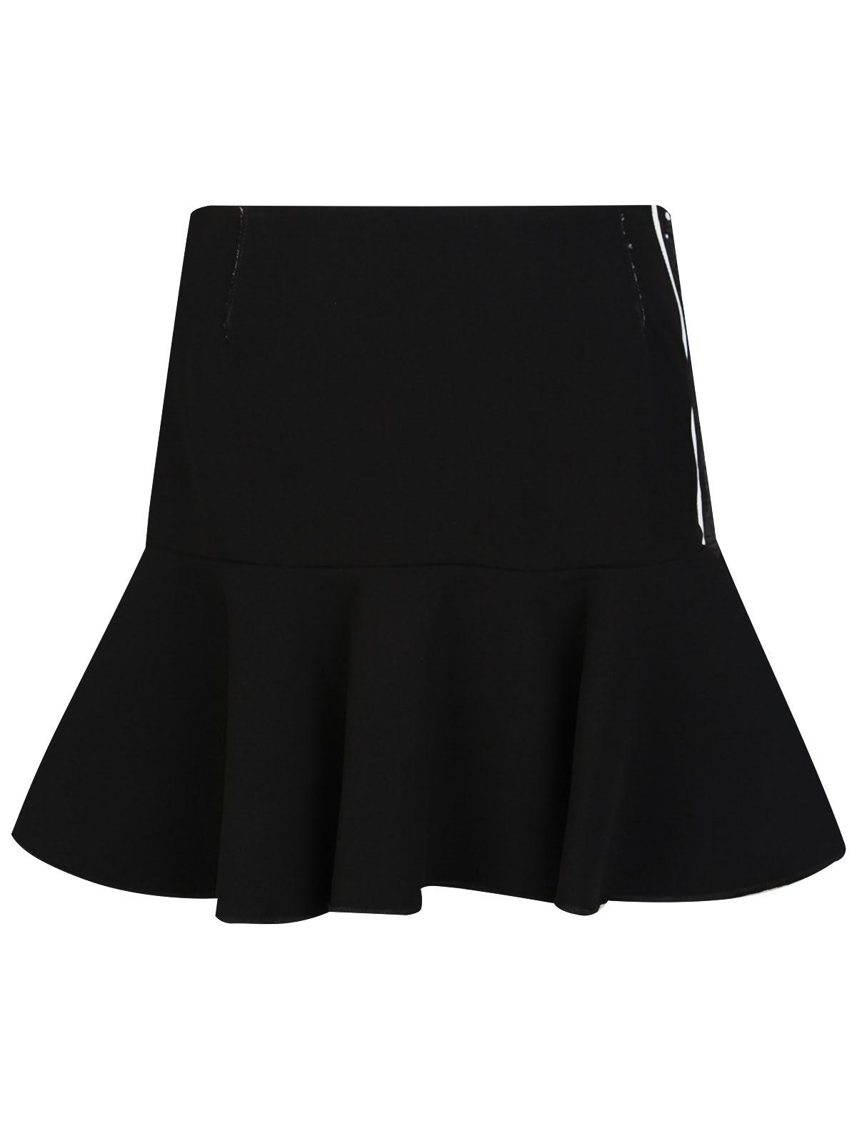 Юбка с лампасами