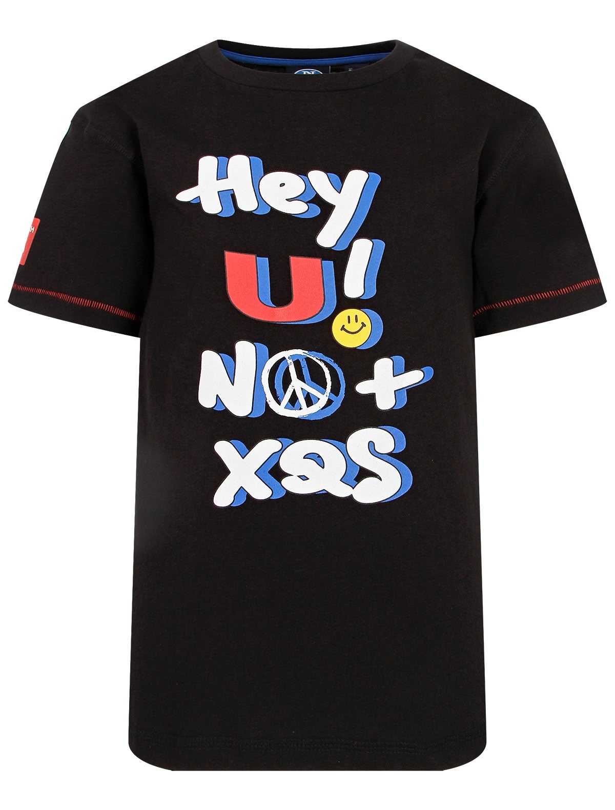 Футболка с текстовым принтом