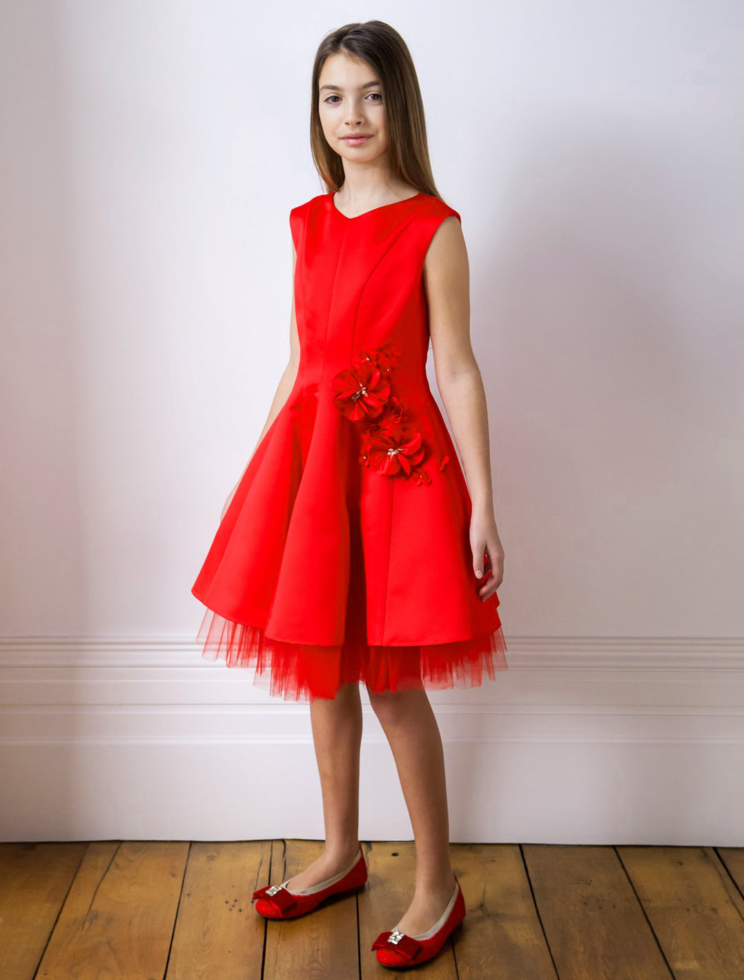 Платье David Charles 1846801, цвет красный, размер 12 1051309780017 - фото 2