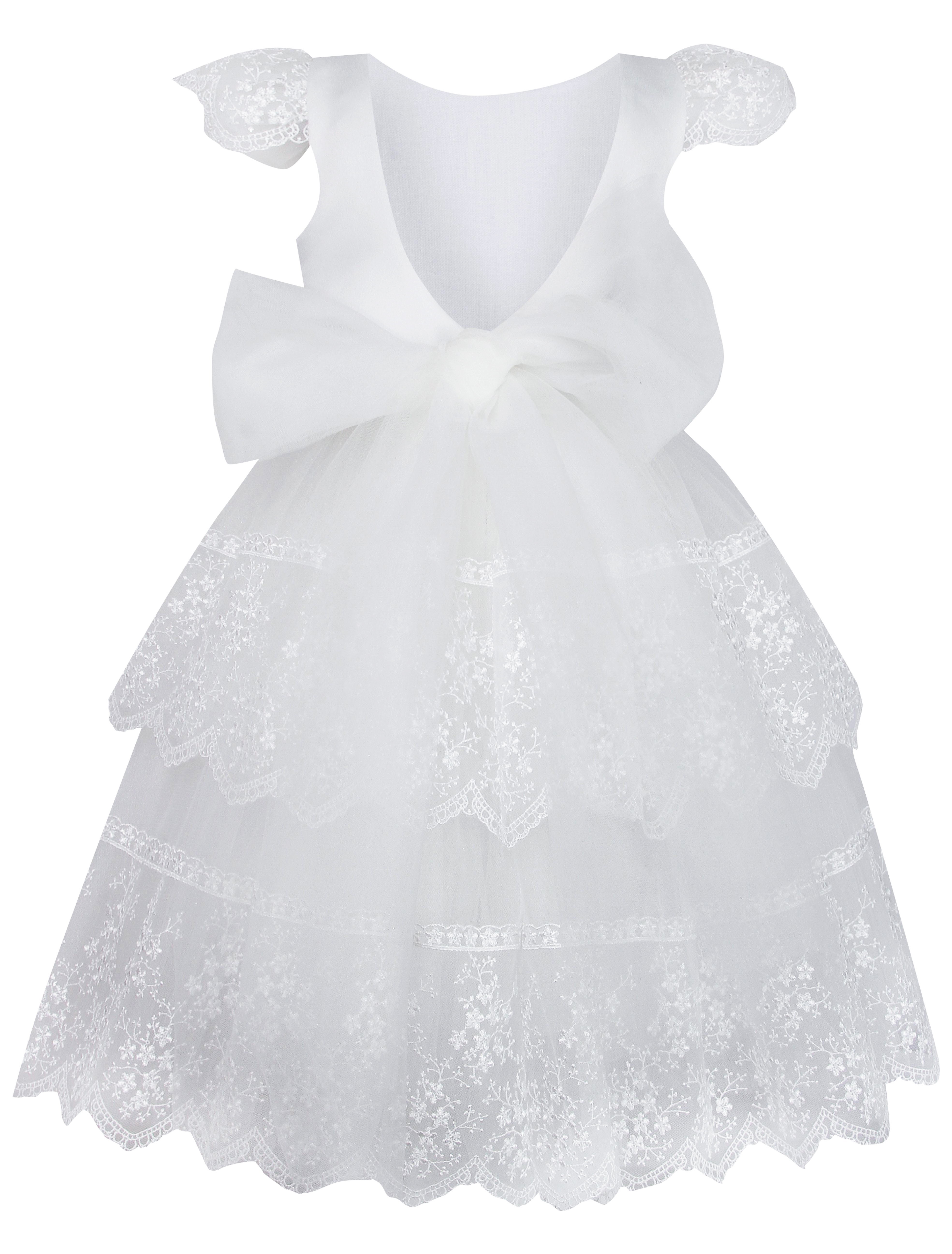 Платье ENN`STORE 2275597, цвет белый, размер 6 1054500170021 - фото 4
