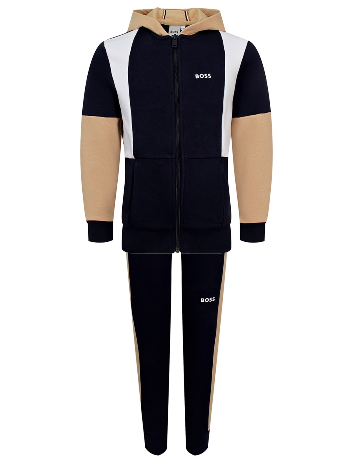 Спортивный костюм в стиле колорблок