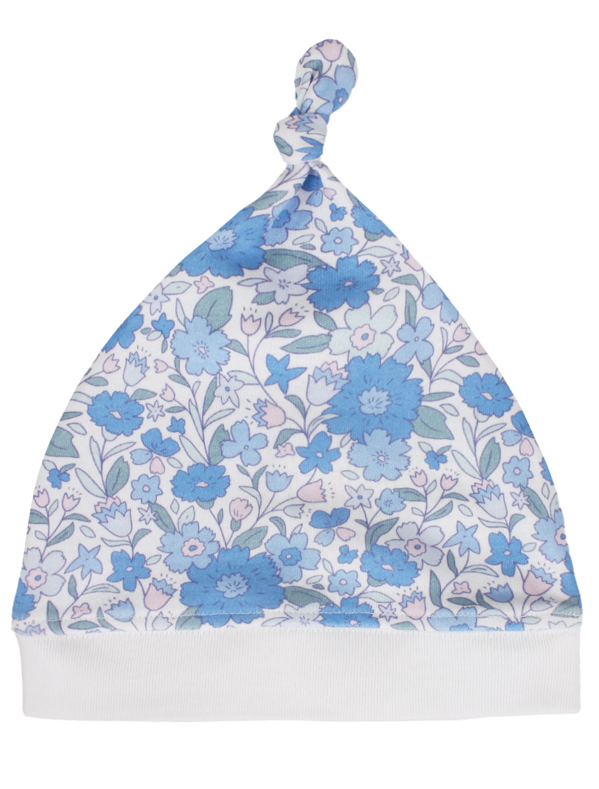 Шапочка с цветами