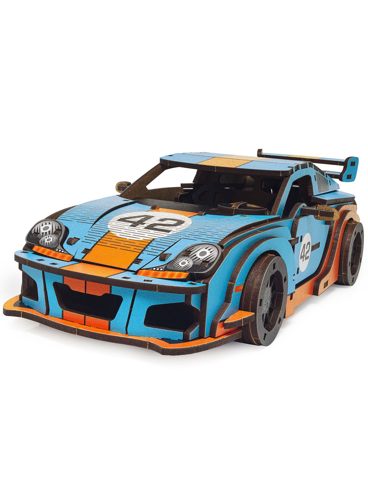 Пазл ЮниМоделс Комет ГТС Сине-Оранжевый