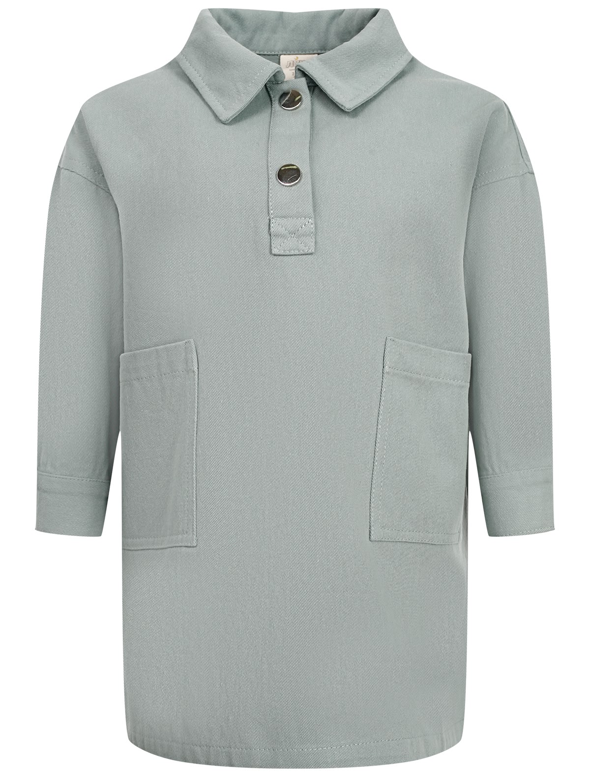 Рубашка с объемными карманами