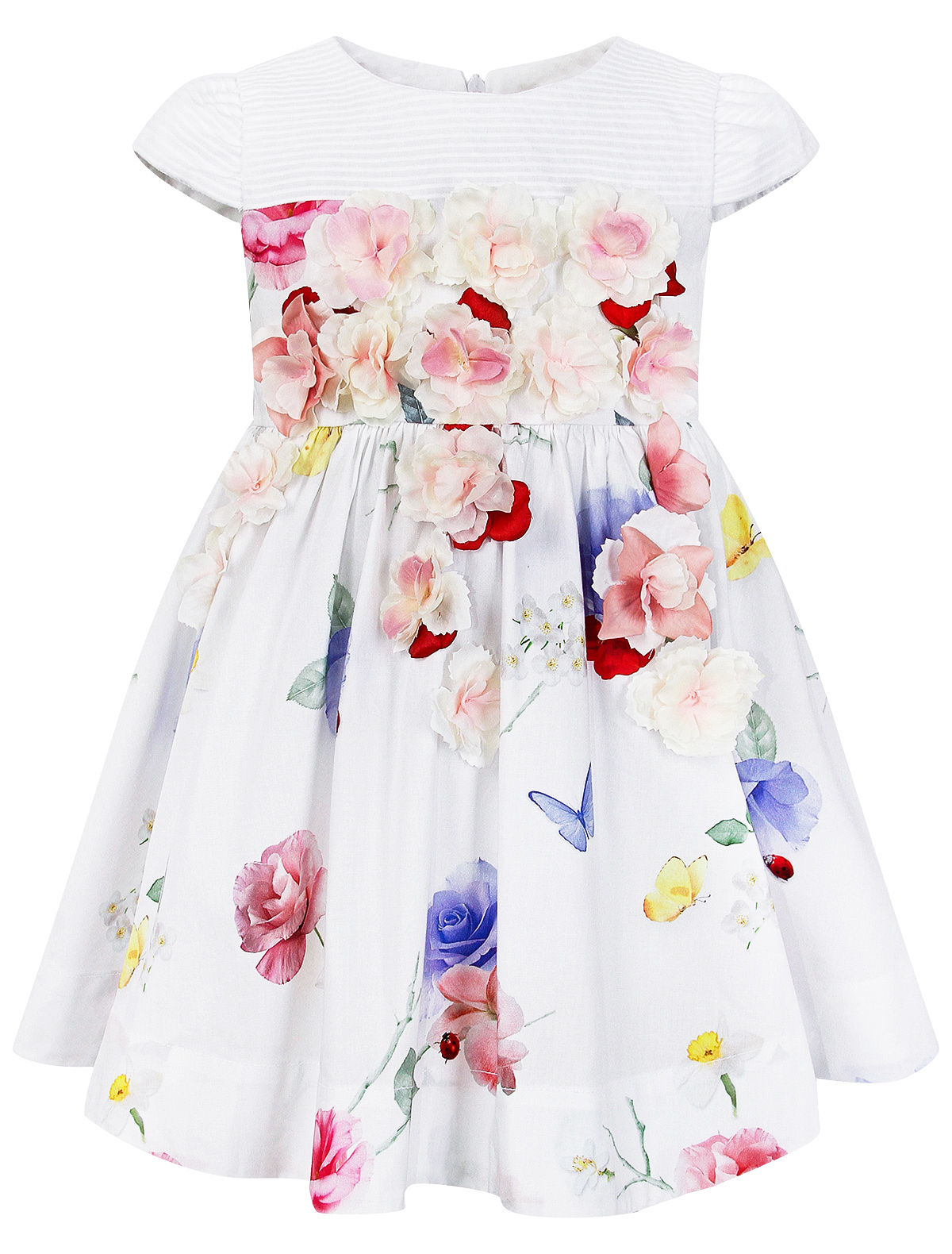 Платье Lapin House 2281601, цвет белый, размер 9