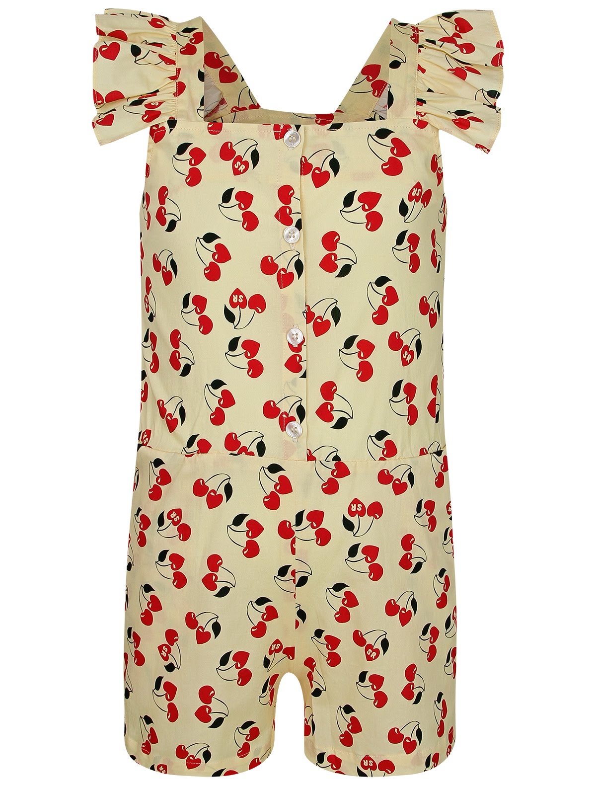 Комбинезон с принтом "вишня"