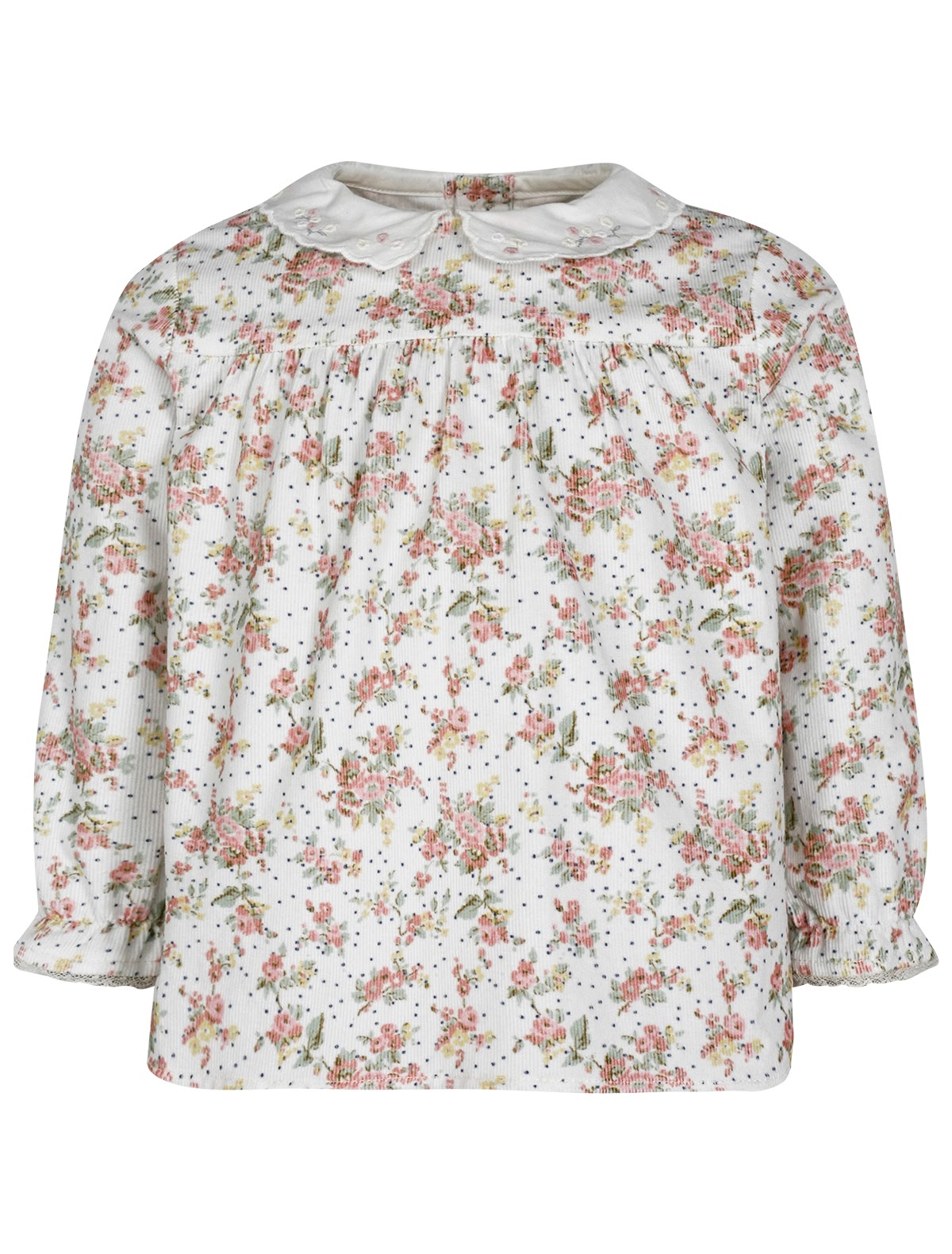 Блуза с цветочным принтом