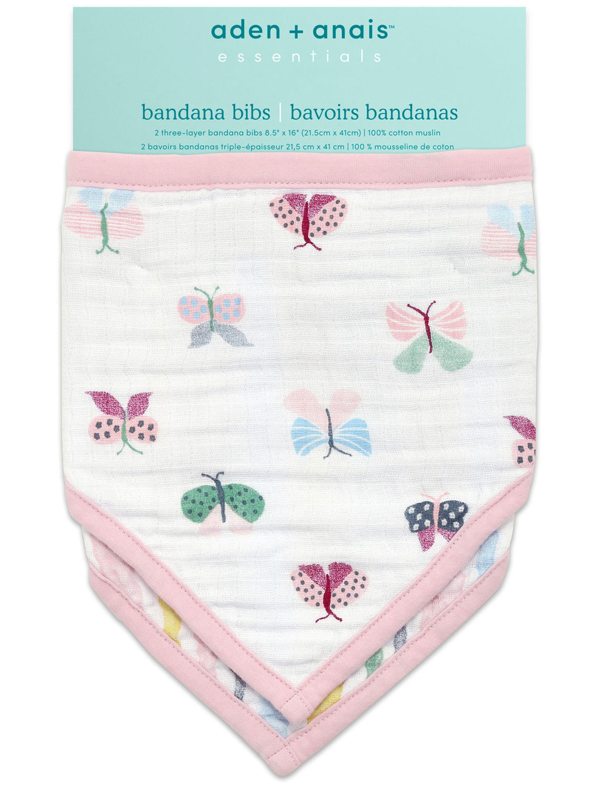 

Слюнявчик ADEN + ANAIS, Белый, 2235460