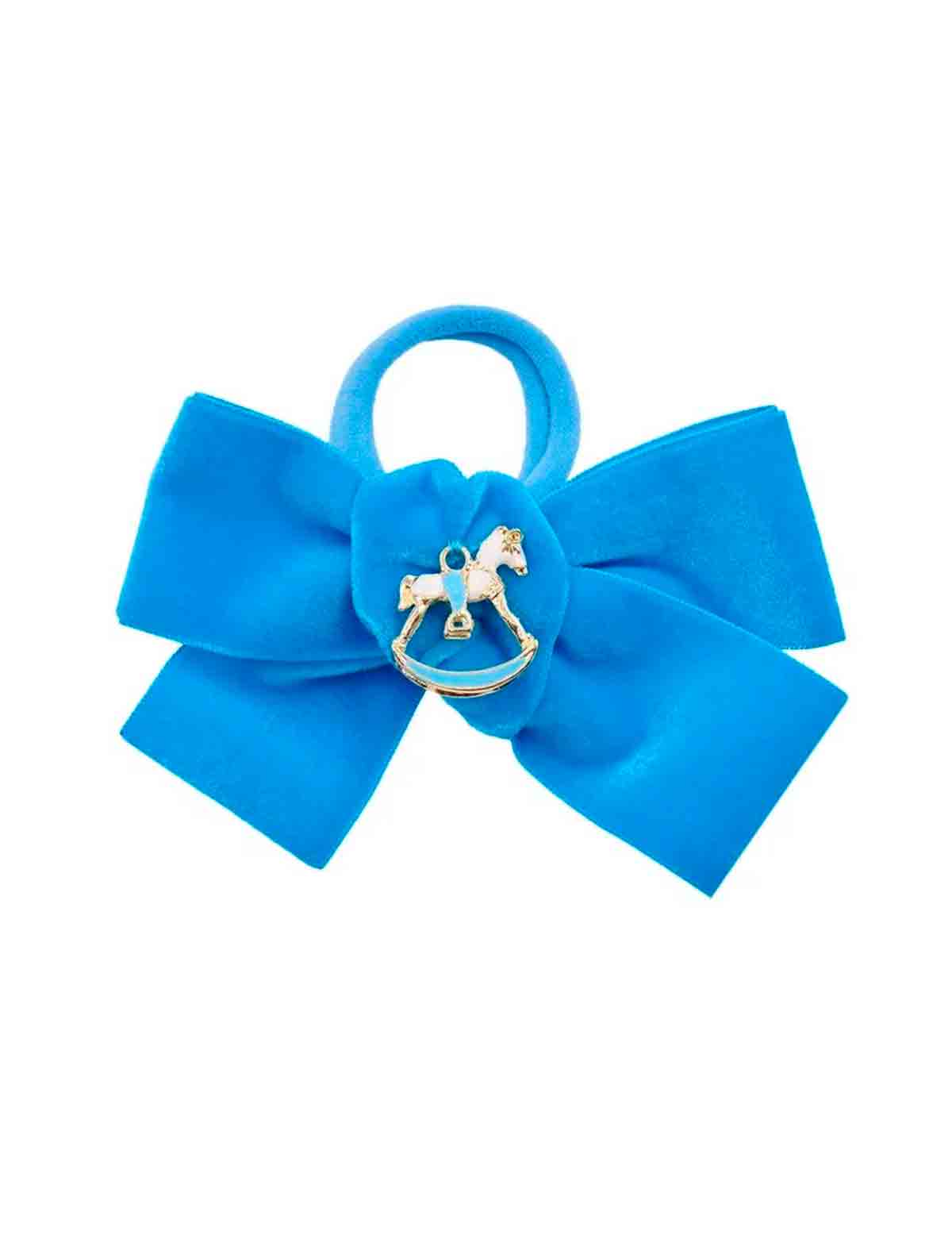 Резинка с бантиком и лошадкой