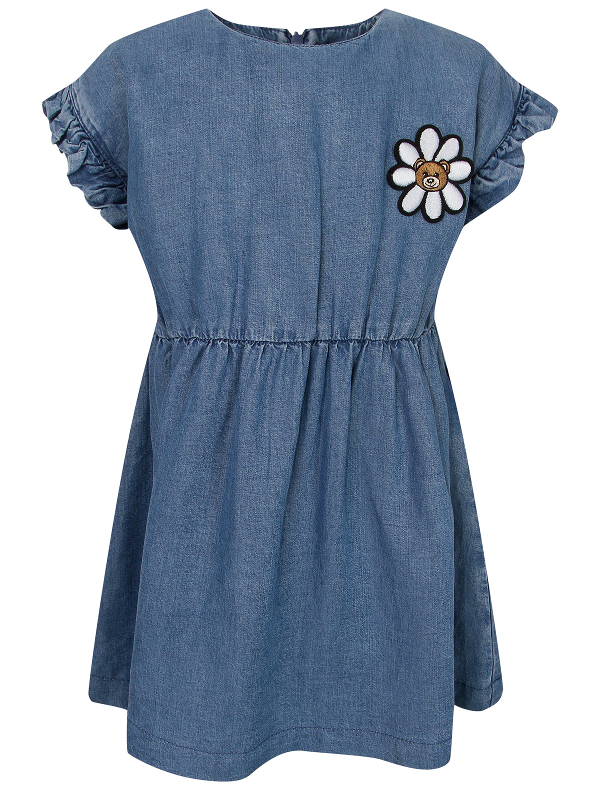 Платье Moschino голубого цвета