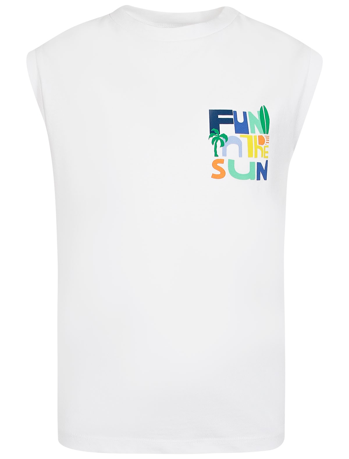 Майка с принтом