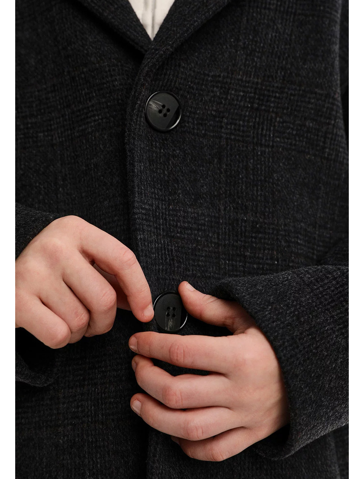 Пальто SILVER SPOON 2595694, цвет черный, размер 7 1124519380527 - фото 8