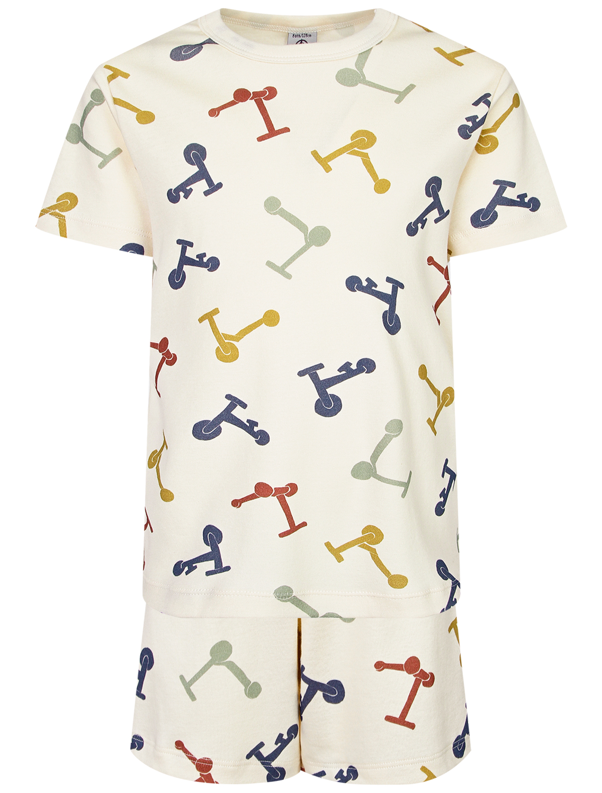 Пижама PETIT BATEAU 2657414, цвет разноцветный, размер 5