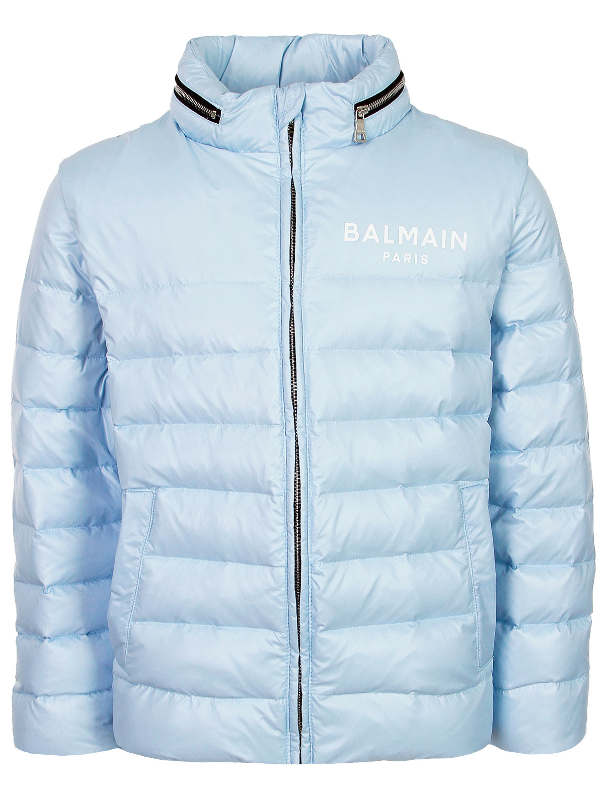 Куртка Balmain 2645543, цвет голубой, размер 9 1074529410014 - фото 3
