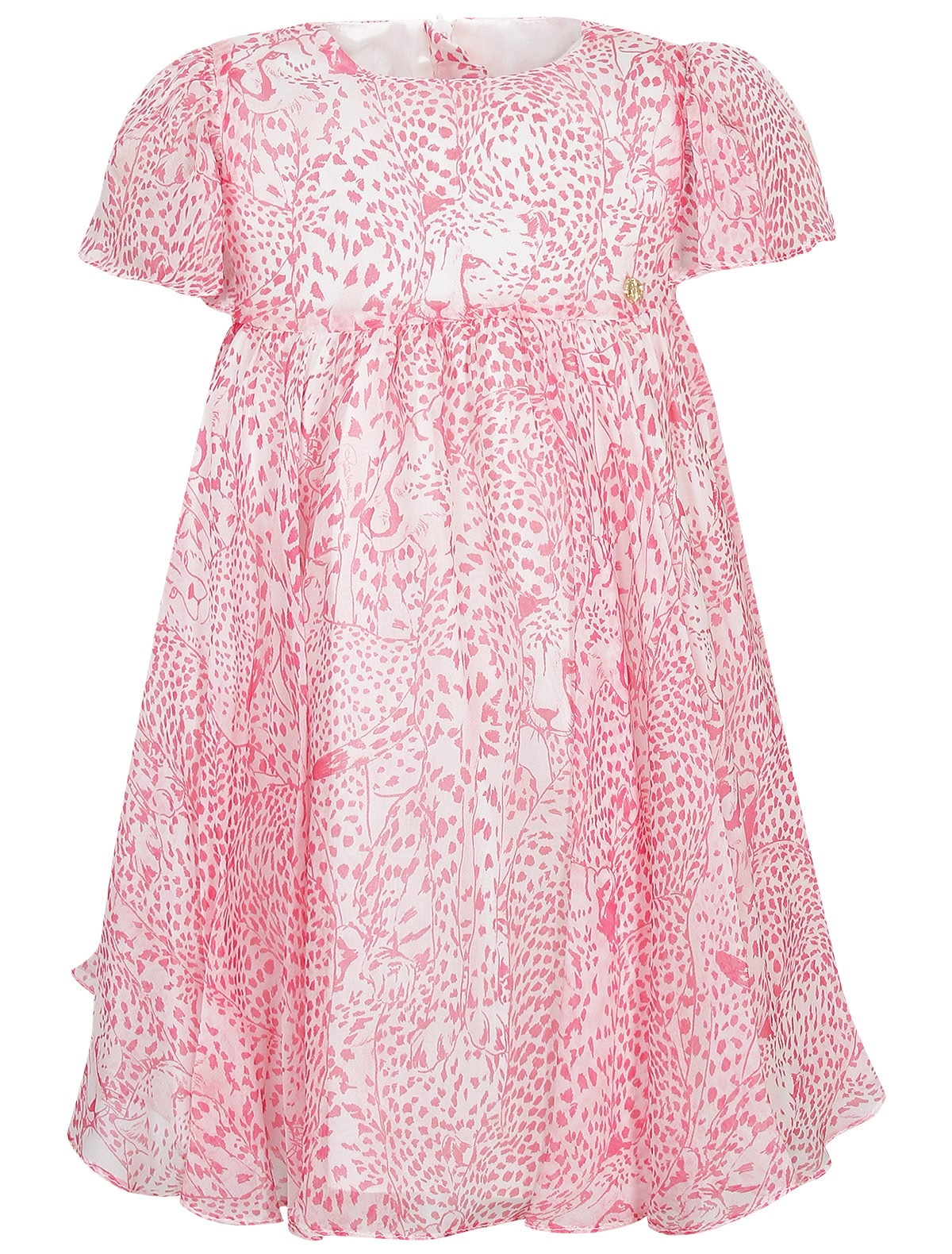 Шёлковое платье с вышивкой