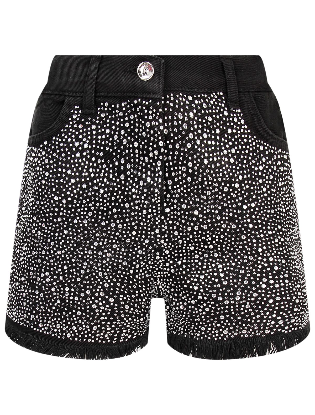 Шорты со стразами