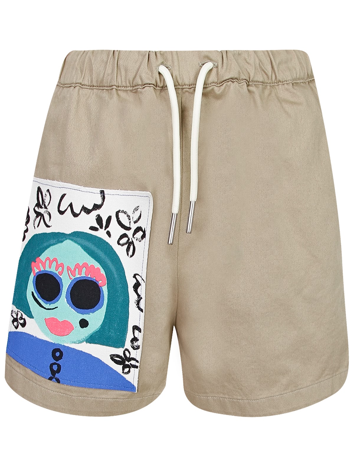 Хлопковые шорты с рисунками