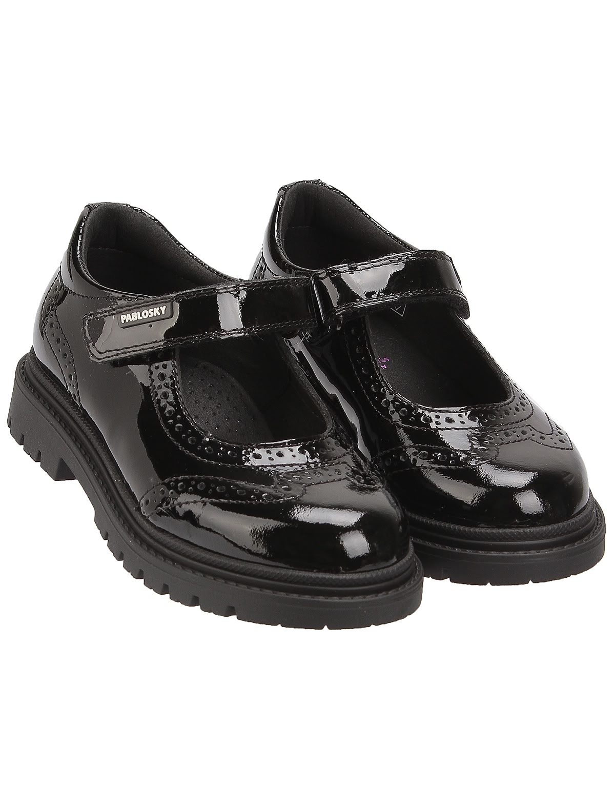 Туфли на массивной подошве