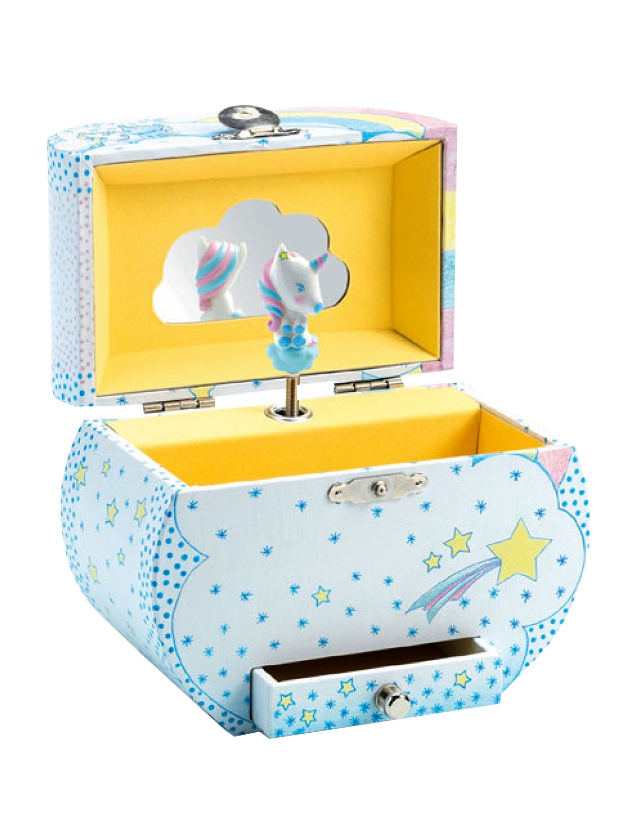 Шкатулка музыкальная Единорог