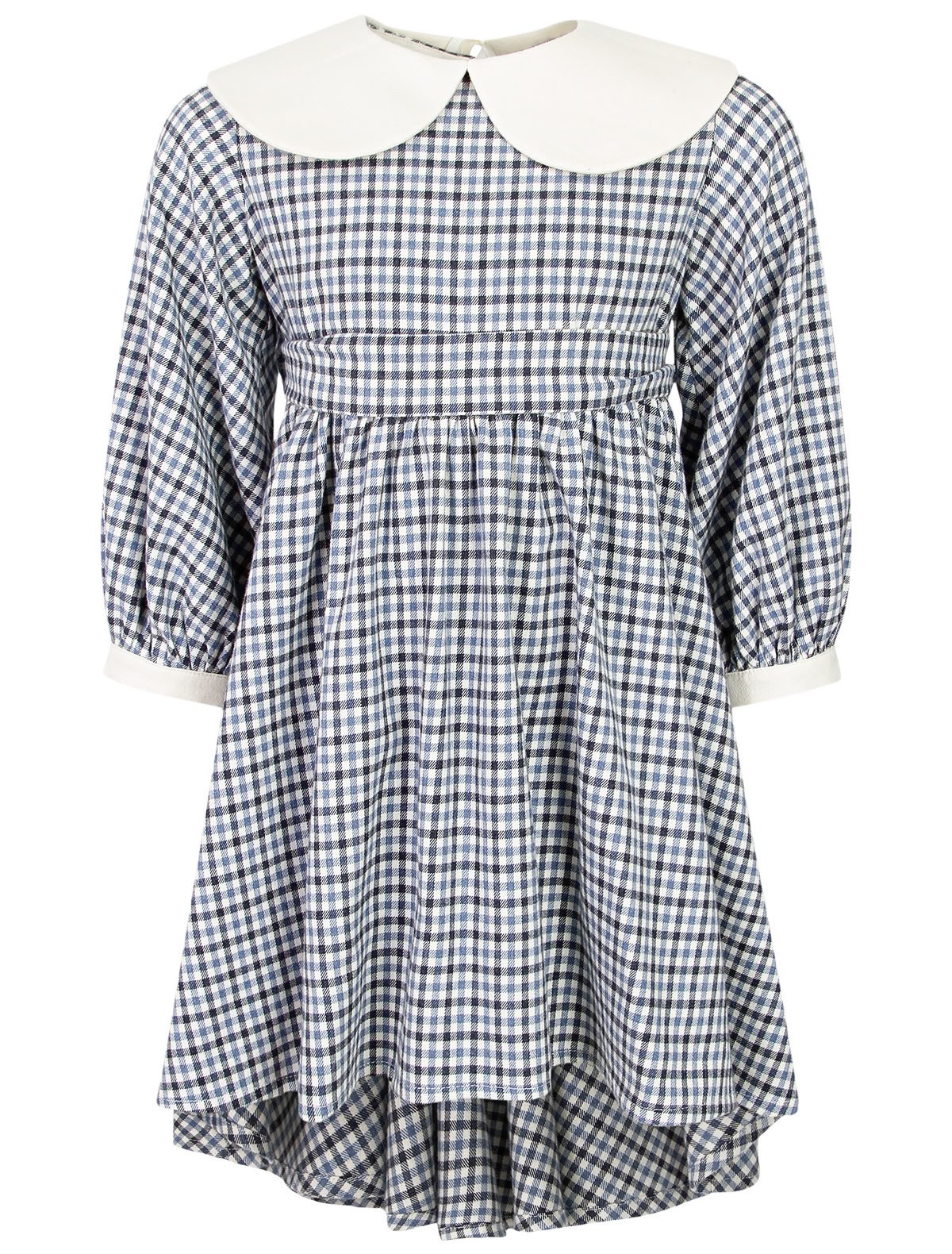 Платье с воротничком и поясом