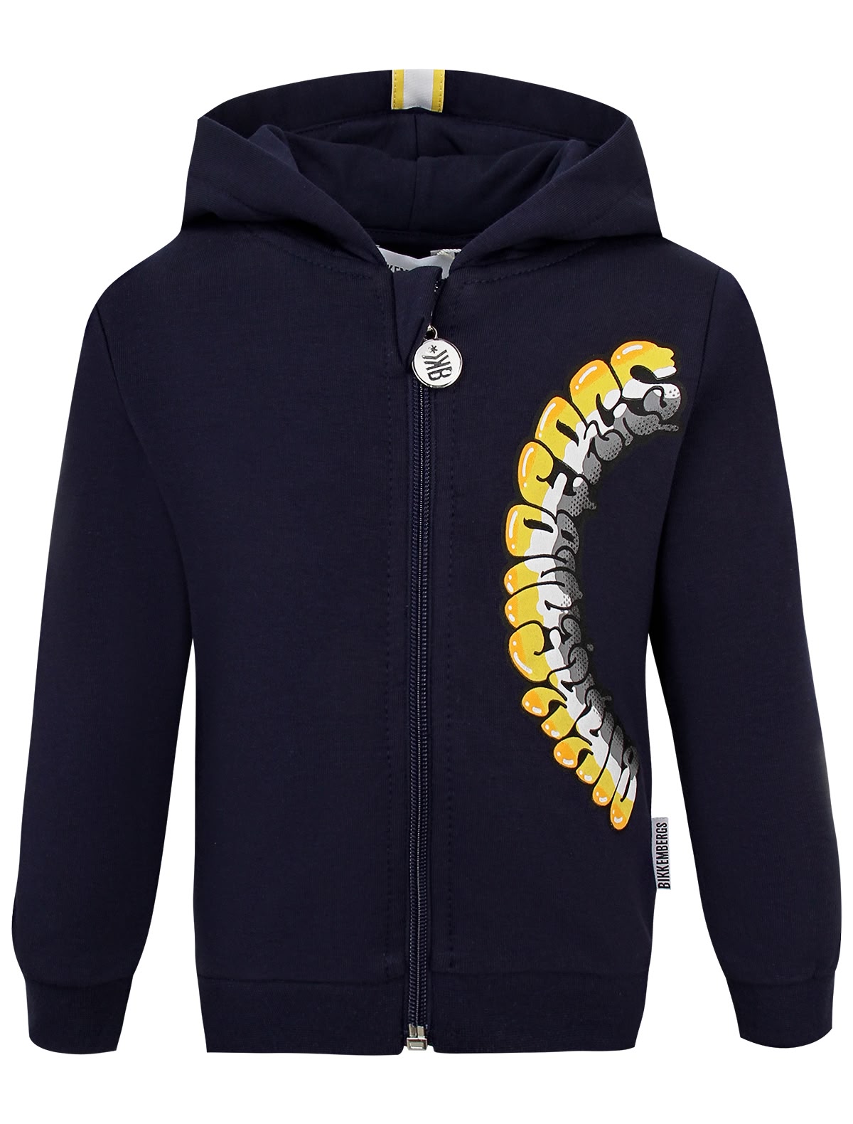 Синяя толстовка с капюшоном