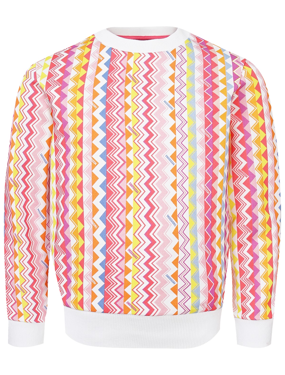 Свитшот с фирменным принтом