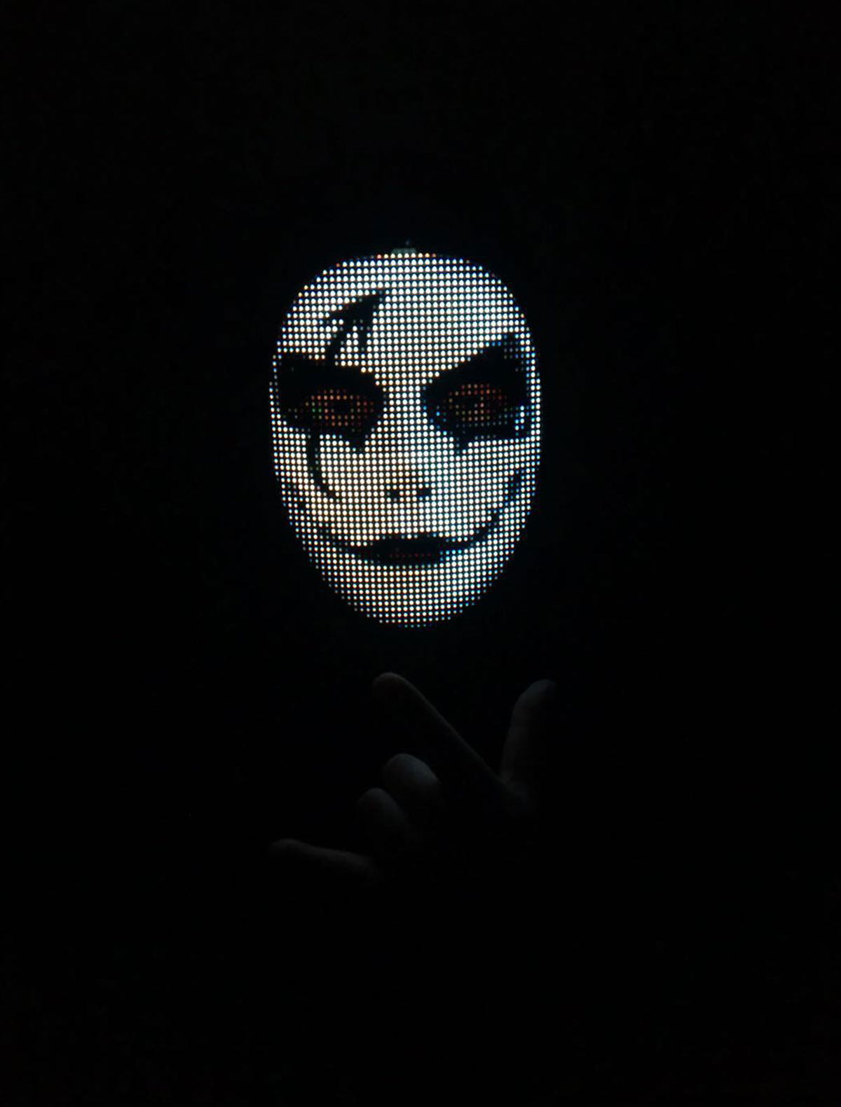Маска карнавальная с LED экраном CYBER FACE Cyberpix, 6574528180024 ...