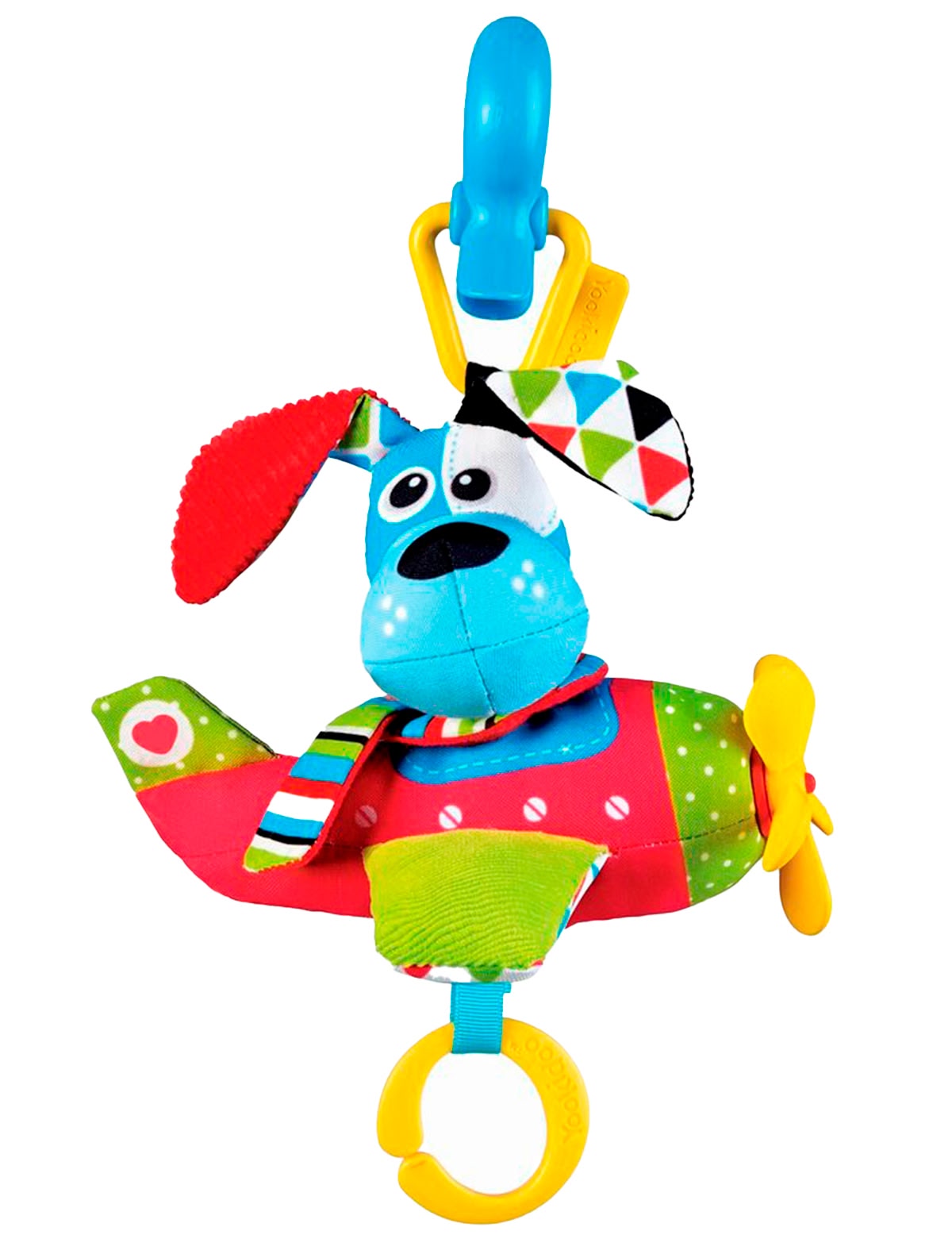 Игрушка мягкая музыкальная "Щенок в самолете"