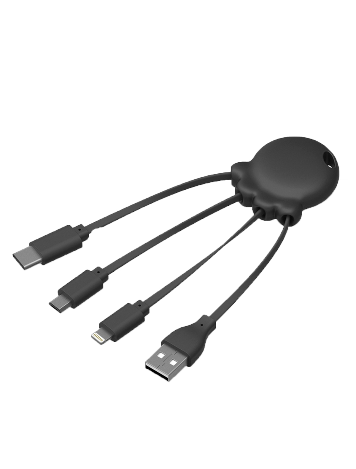 Кабель USB для зарядки Xoopar 2107089, цвет черный