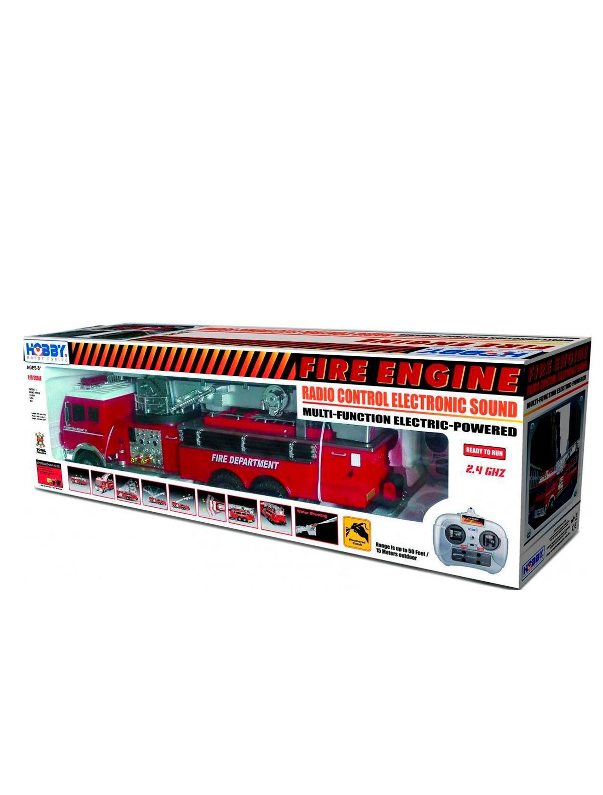 пожарная машина на радиоуправлении