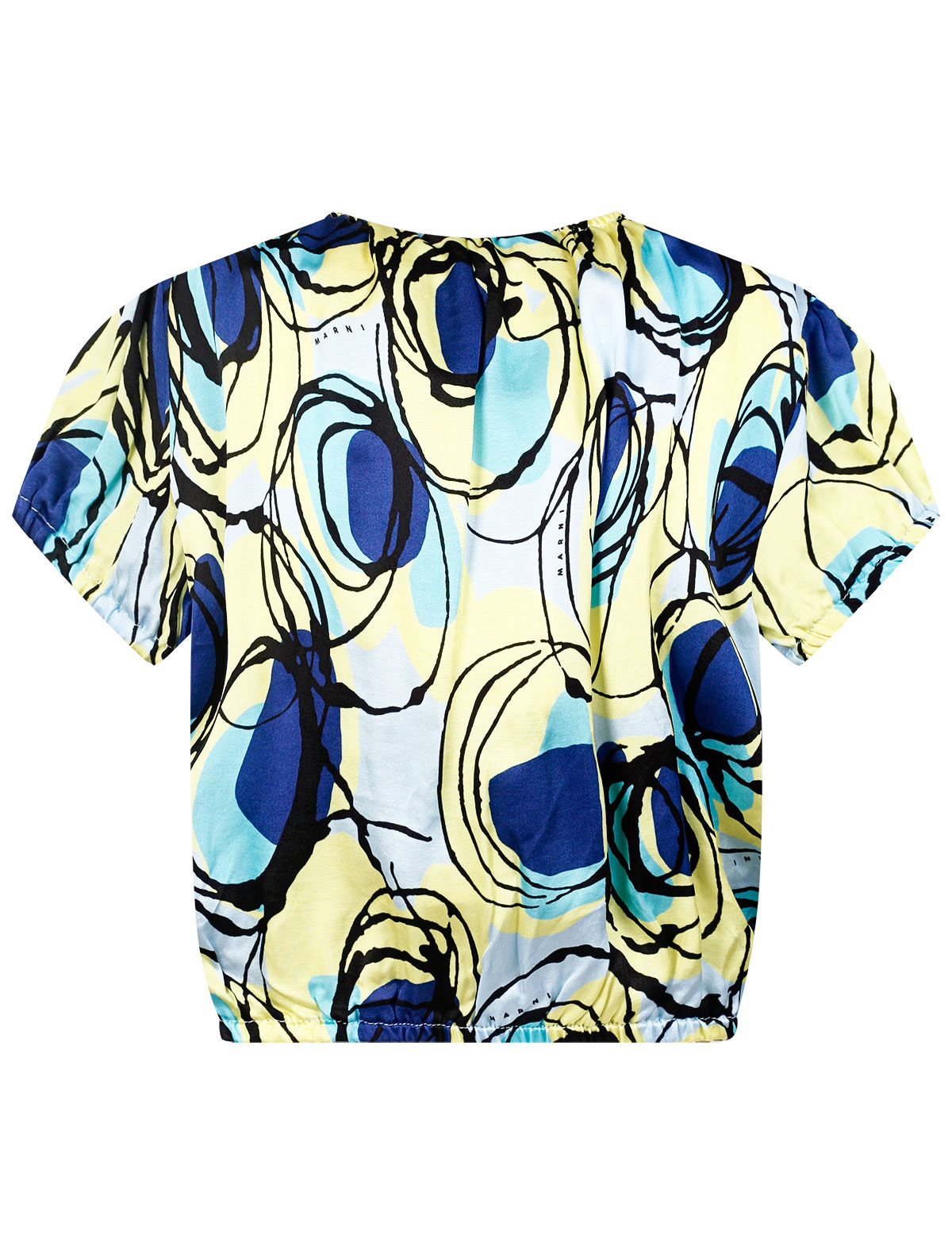 Блуза Marni 2412123, цвет разноцветный, размер 7 1034509271332 - фото 3