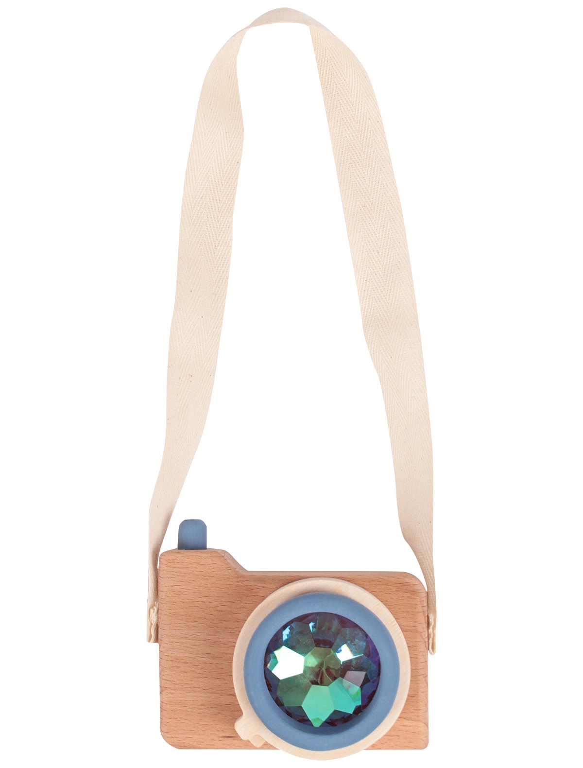 Фотоаппарат калейдоскоп голубой