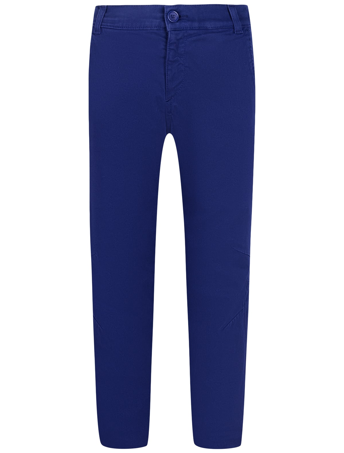 синие базовые Брюки