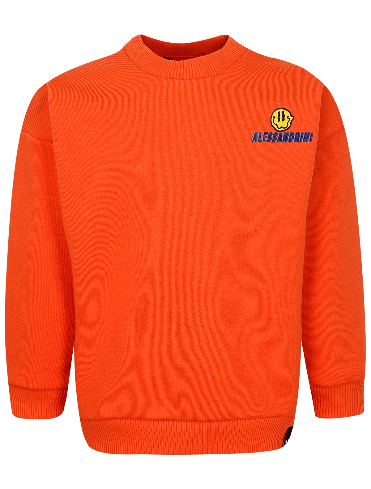 Свитшот с принтом смайлик