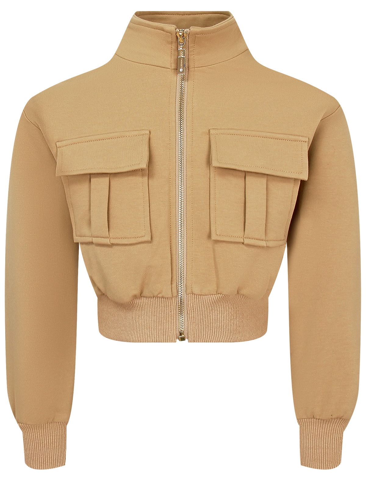 Толстовка с накладными карманами